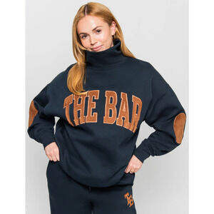 THE BAR Sweatshirt S SMALL CORDUROY NAVY / EMBER Limited Edition